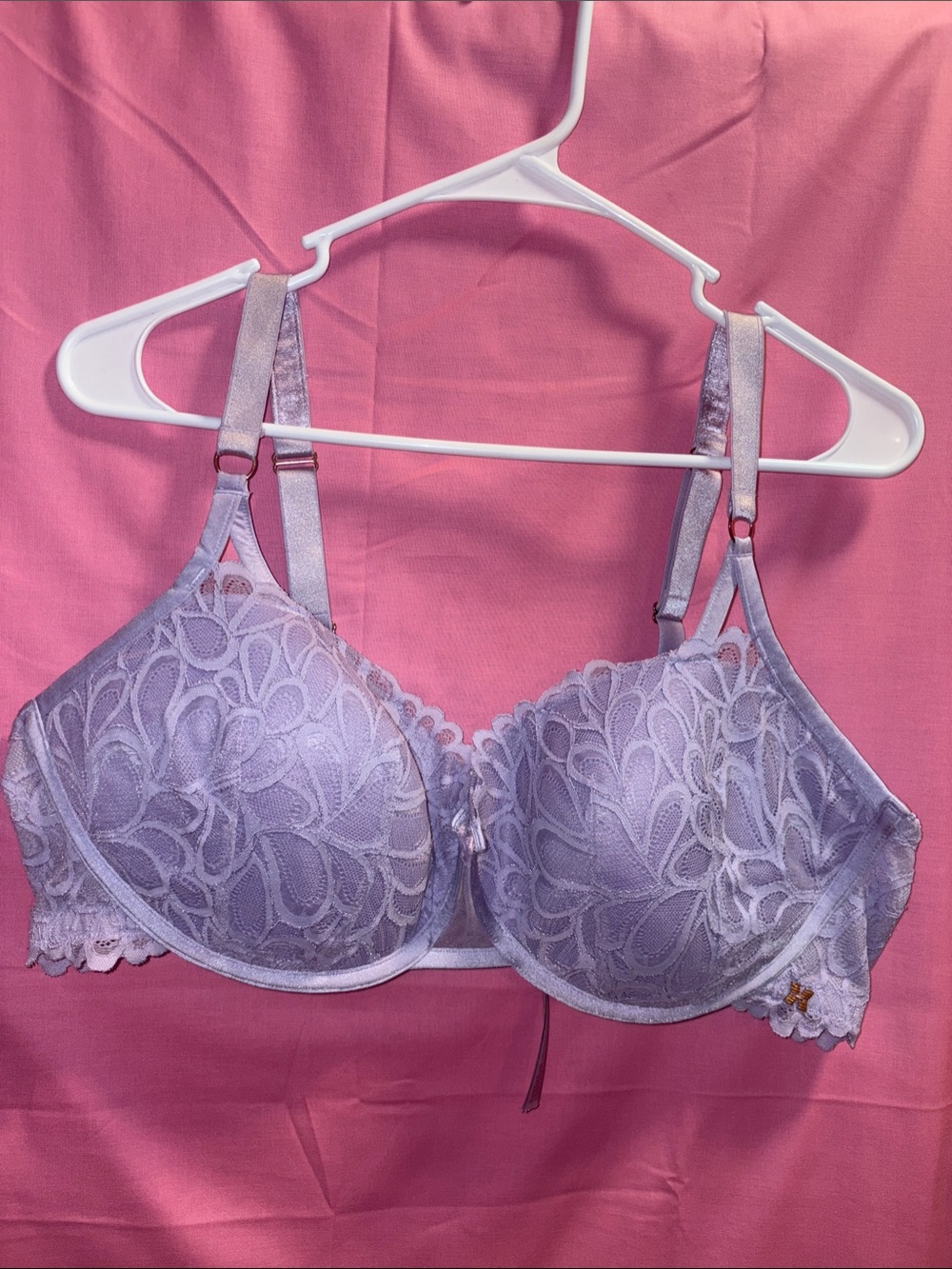Savage X Fenty Lilac Lace Underwire Bra